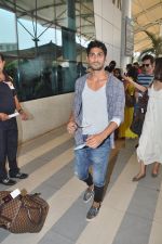 Prateik Babbar depart to Goa for Planet Hollywood Launch in Mumbai Airport on 14th April 2015
